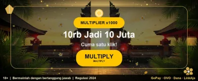 Bonus Member Baru Terbesar banner